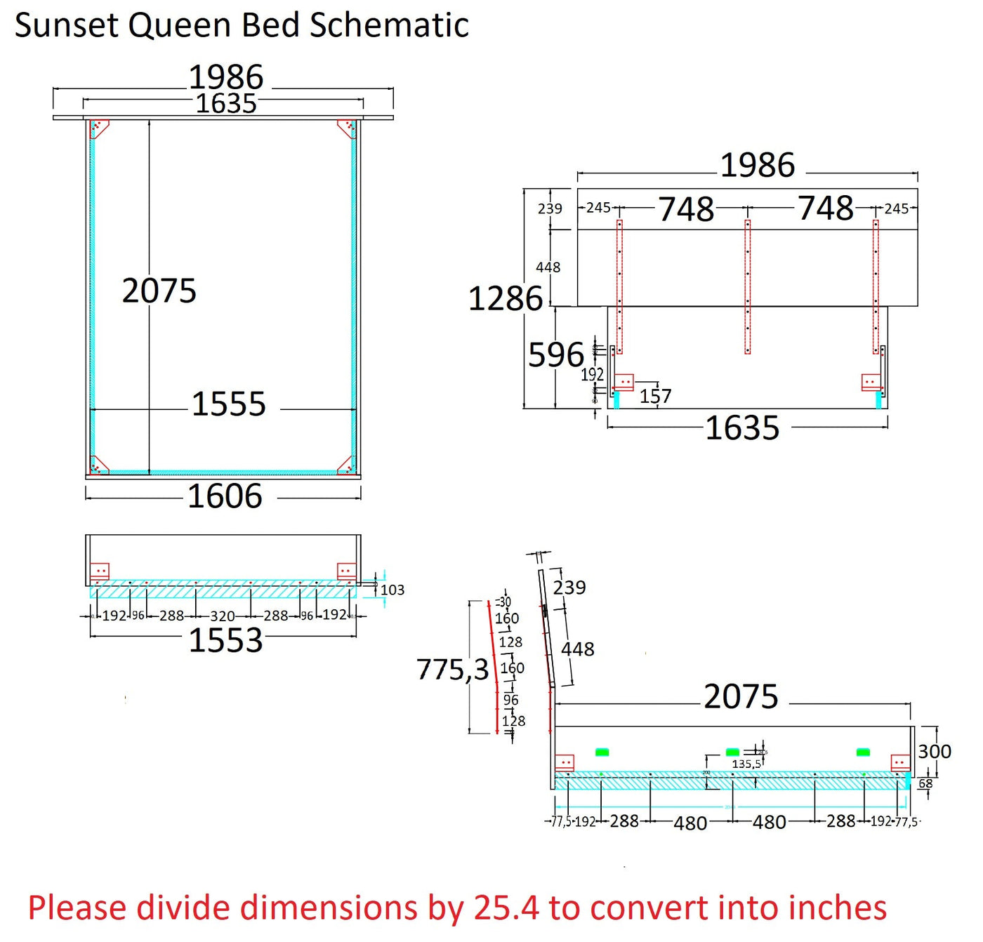 Sunset Bed-Beds-Jennifer Furniture