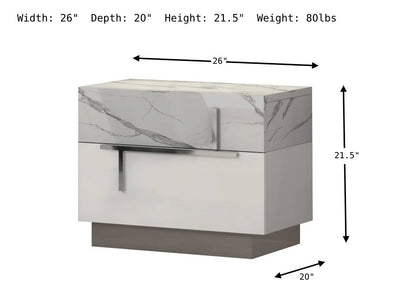 Sunset Nightstand-Nightstands-Jennifer Furniture