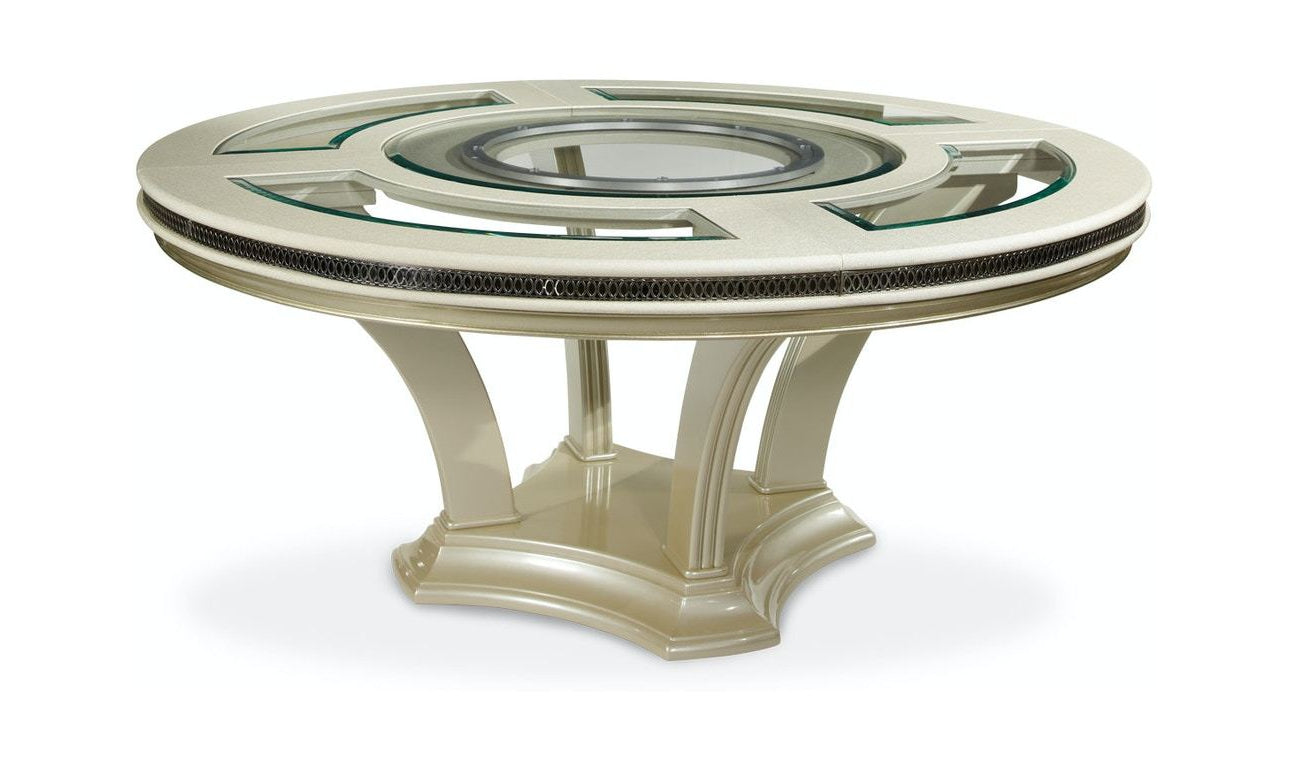 Swank Round Dining Table-Dining Tables-Jennifer Furniture