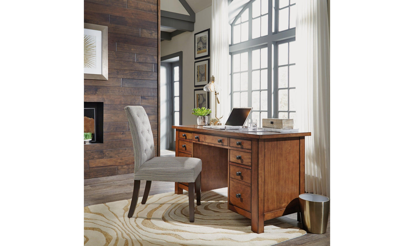 Tahoe Pedestal Desk by homestyles-Desks-Jennifer Furniture