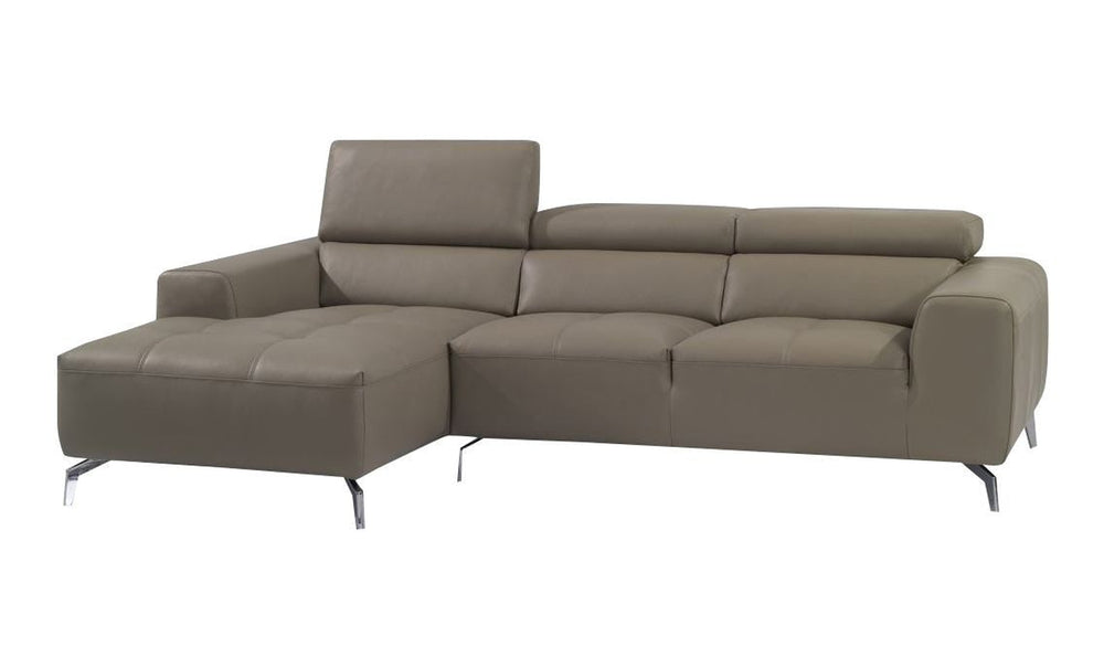 Tandem Italian Leather Sectional Sofa-Sectional Sofas-Jennifer Furniture