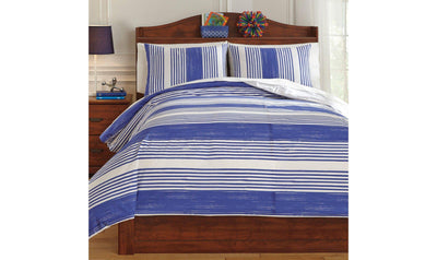 Taries Duvet Cover Set-Beddings-Jennifer Furniture