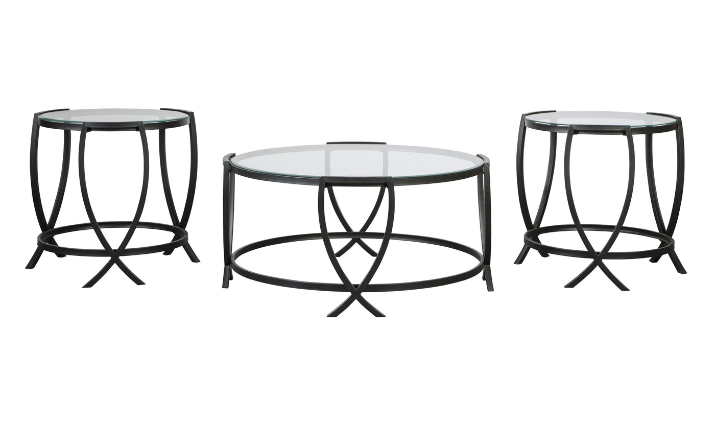 Tarrin Occasional Table Set (3/CN)-Coffee Table Sets-Jennifer Furniture