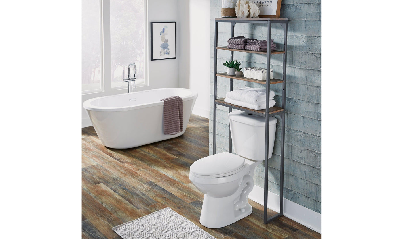 Telluride Over The Commode Stand - Gray-Patio-Jennifer Furniture