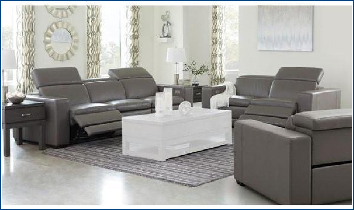Texline Living Room set-Living Room Sets-Jennifer Furniture