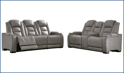 The Man-Den Power-Reclining Living Set-Living Room Sets-Jennifer Furniture