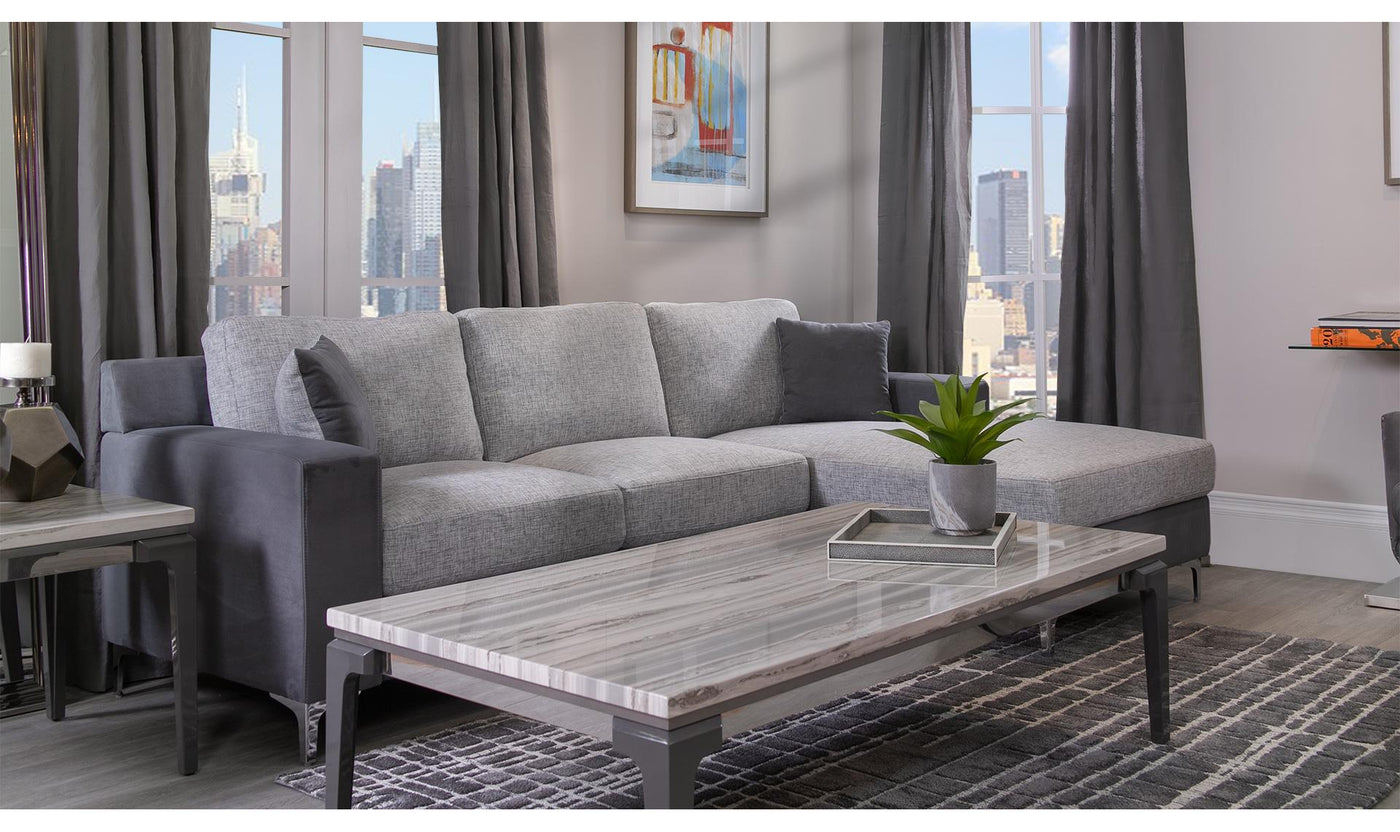 Track Sectional Sofa-Sectional Sofas-Jennifer Furniture