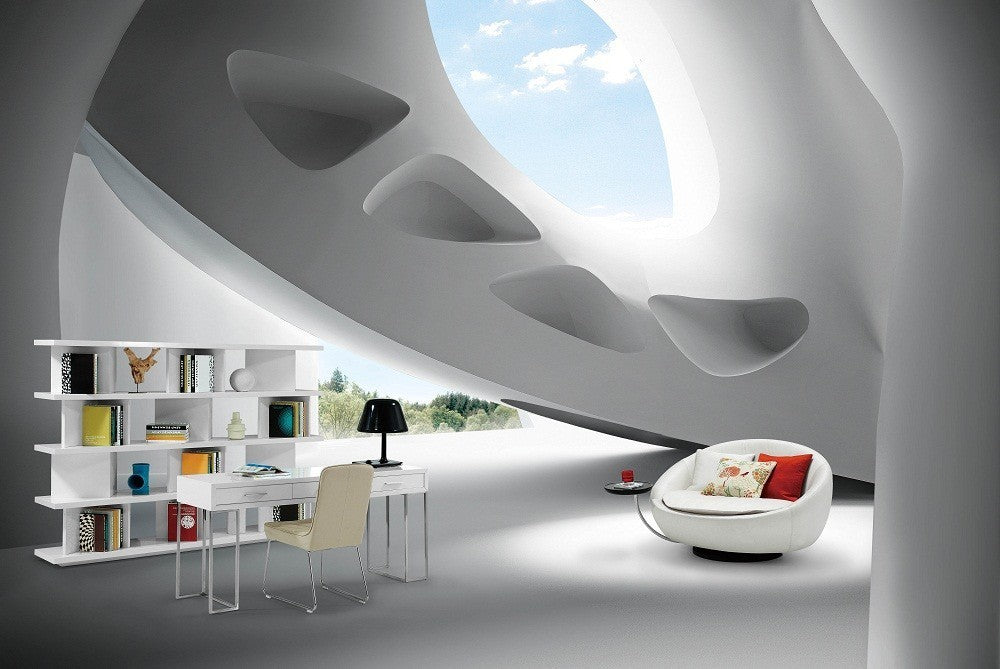 Traveler Modern Office Desk-Desks-Jennifer Furniture