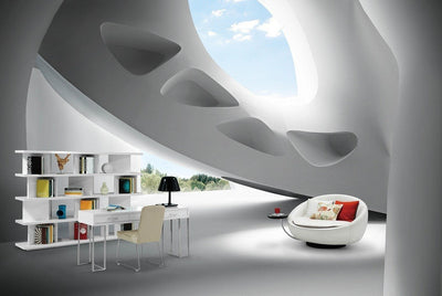 Traveler Modern Office Desk-Desks-Jennifer Furniture