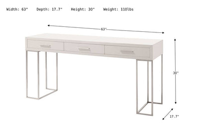Traveler Modern Office Desk-Desks-Jennifer Furniture