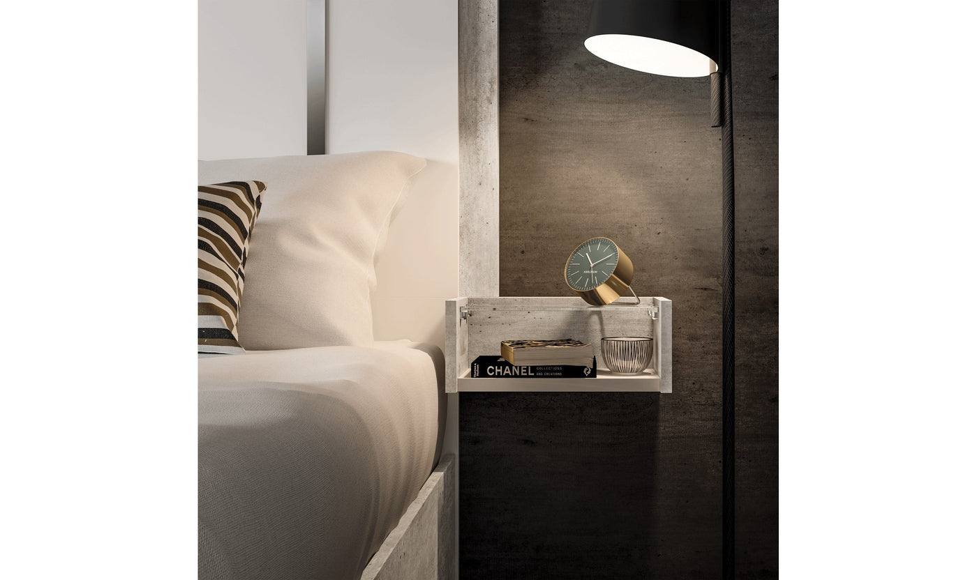 Treviso Floating Bedside Table-Nightstands-Jennifer Furniture