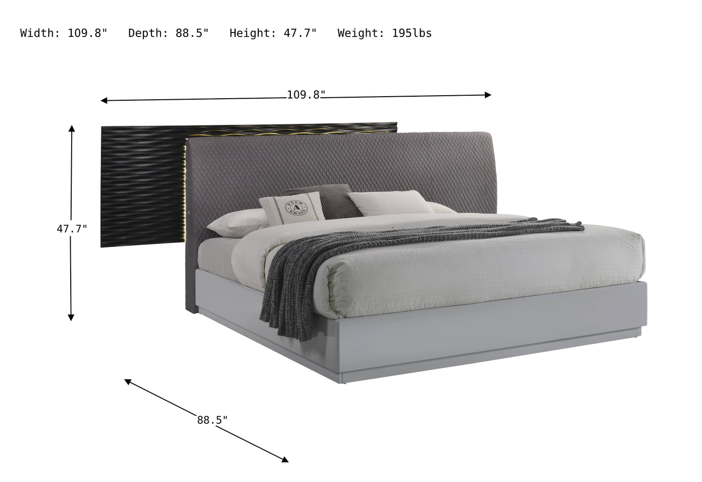 Tribeca Bed-Beds-Jennifer Furniture