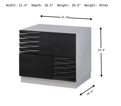 Tribeca Nightstand-Nightstands-Jennifer Furniture