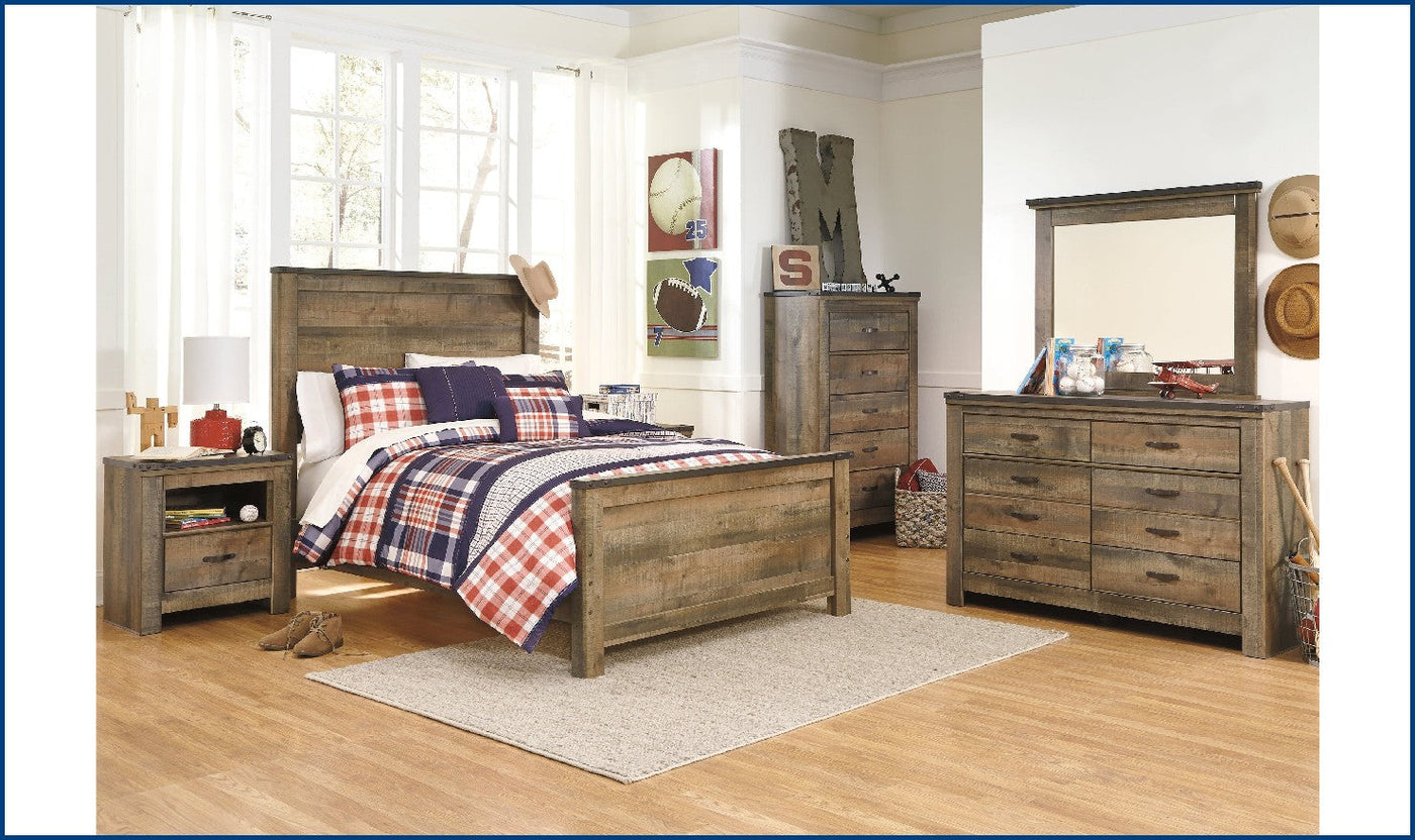 Trinell 5-Drawer Chest-Storage Chests-Jennifer Furniture
