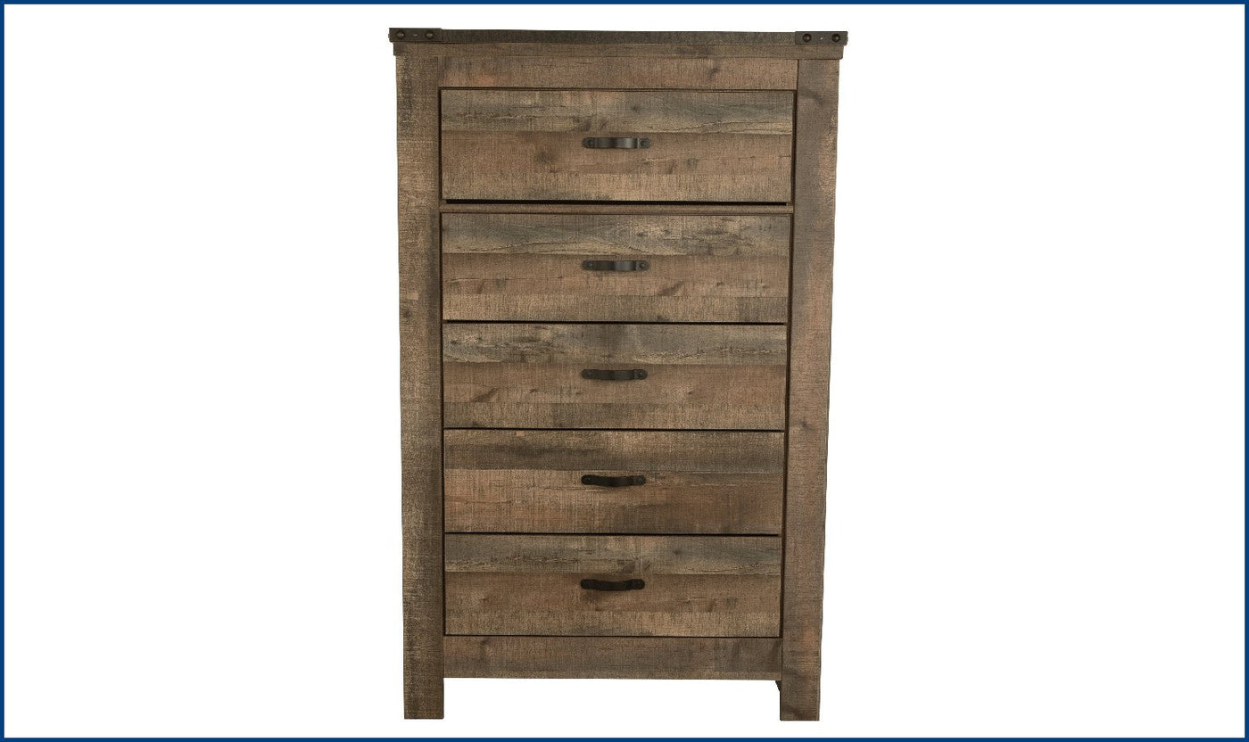 Trinell 5-Drawer Chest-Storage Chests-Jennifer Furniture
