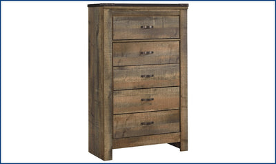 Trinell 5-Drawer Chest-Storage Chests-Jennifer Furniture
