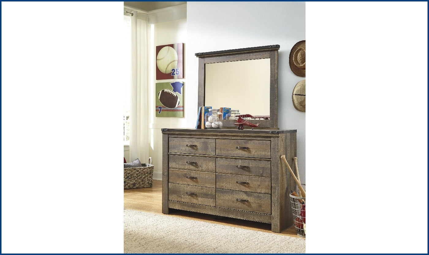 Trinell Bedroom Mirror-Mirrors-Jennifer Furniture