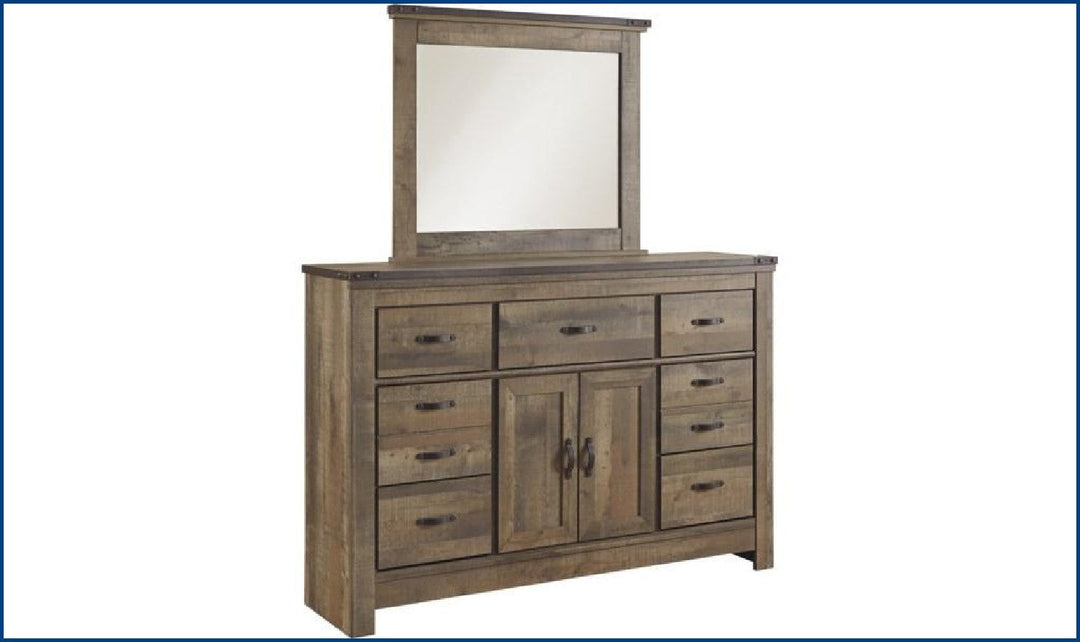 Trinell Bedroom Mirror-Mirrors-Jennifer Furniture