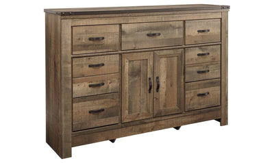 Trinell Dresser with Fireplace Option-Dressers-Jennifer Furniture