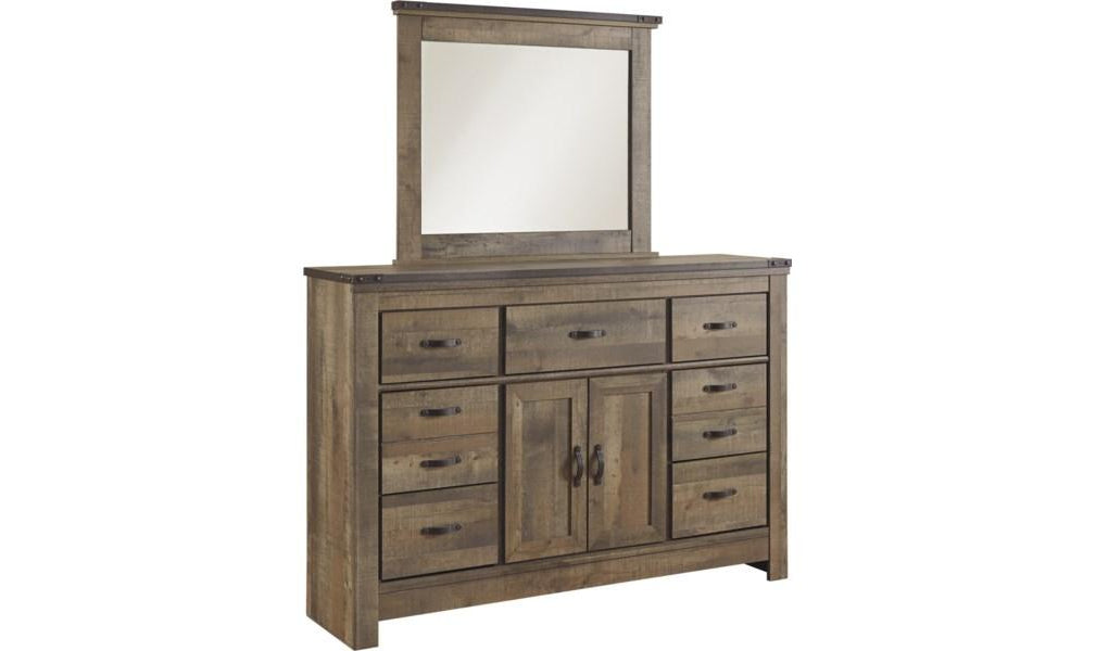 Trinell Dresser with Fireplace Option – Jennifer Furniture