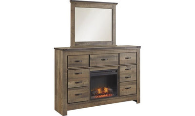 Trinell Dresser with Fireplace Option-Dressers-Jennifer Furniture