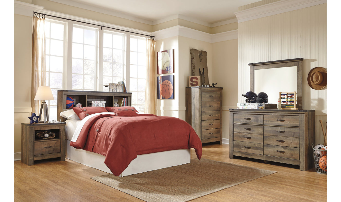 Trinell Full-Size Bedroom Set-Bedroom Sets-Jennifer Furniture