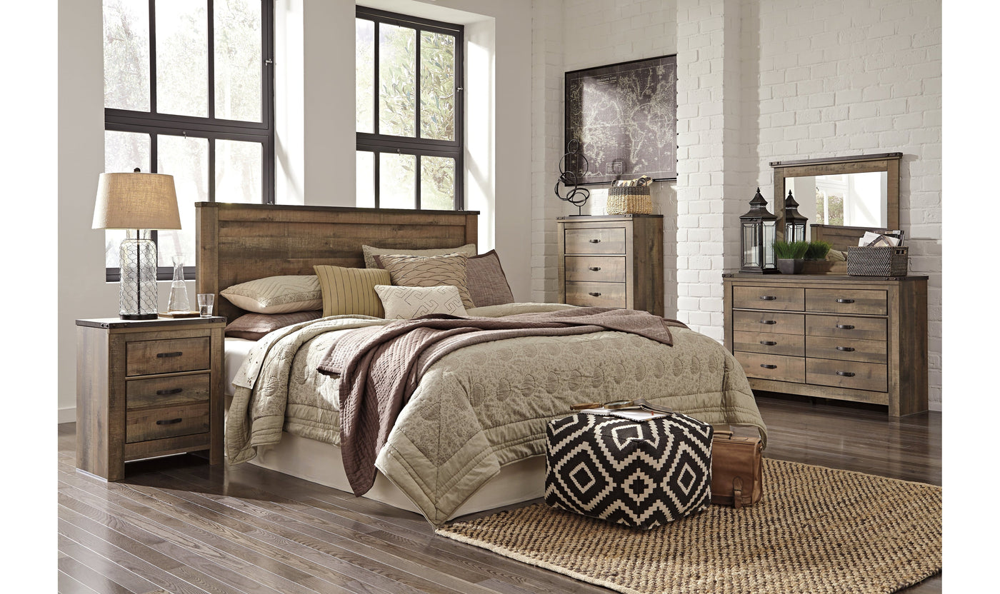 Trinell King-Size Bedroom Set-Bedroom Sets-Jennifer Furniture