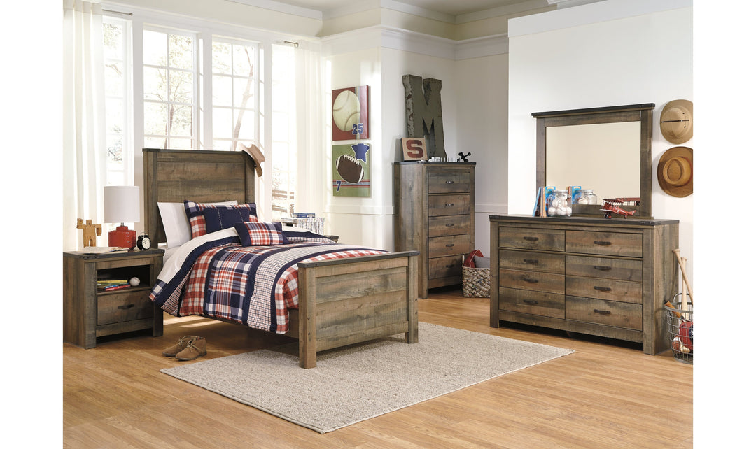 Trinell Twin-Size Bedroom Set-Bedroom Sets-Jennifer Furniture