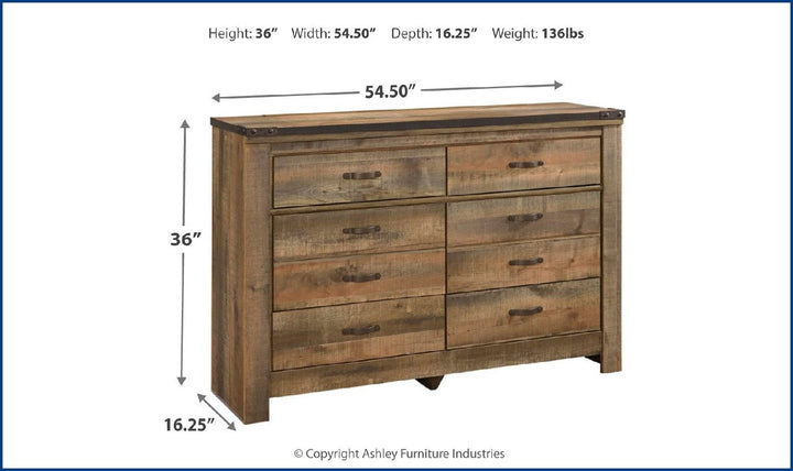 Trinell Youth Dresser-Dressers-Jennifer Furniture