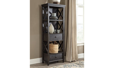 Tyler Creek Display Cabinet-Cabinets-Jennifer Furniture