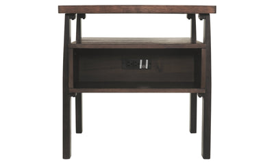 Vailbry Rectangular End Table-End Tables-Jennifer Furniture