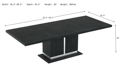 Valentina Dining Table-Dining Tables-Jennifer Furniture