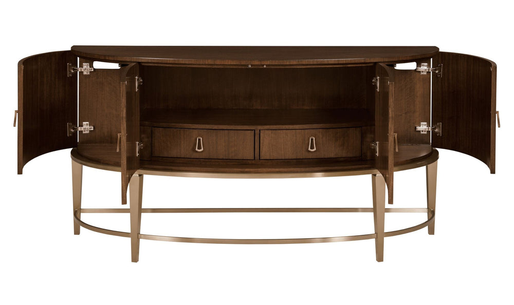 VANTAGE GARDNER DEMILUNE SIDEBOARD-End Tables-Jennifer Furniture