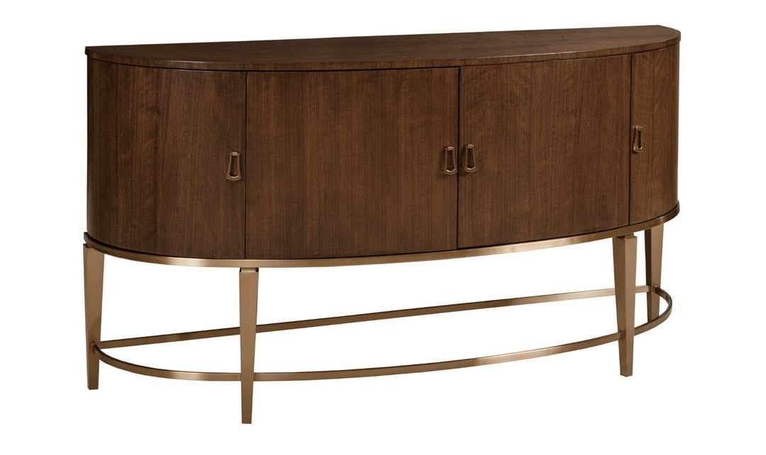 VANTAGE GARDNER DEMILUNE SIDEBOARD-End Tables-Jennifer Furniture