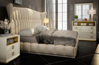Velvet Bed-Beds-Jennifer Furniture