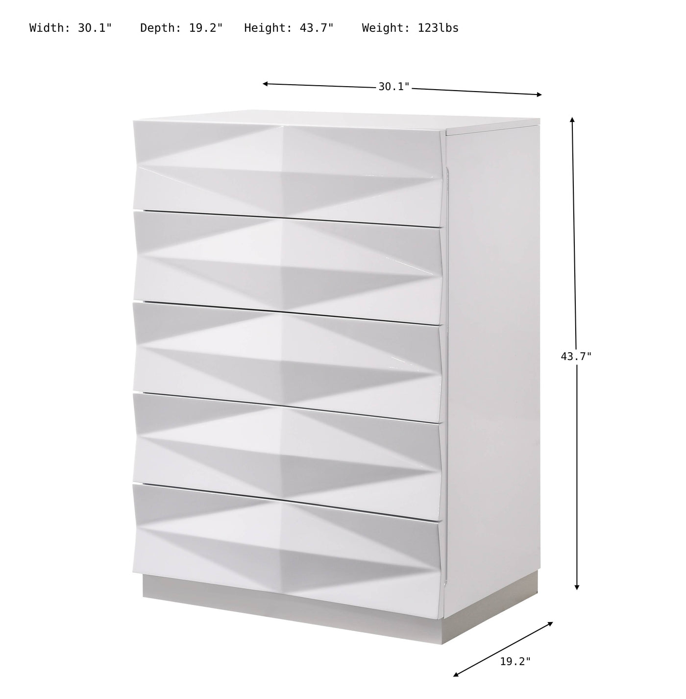 Verona Chest-Storage Chests-Jennifer Furniture