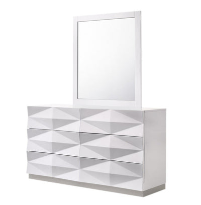 Verona Dresser with Mirror-Dressers-Jennifer Furniture