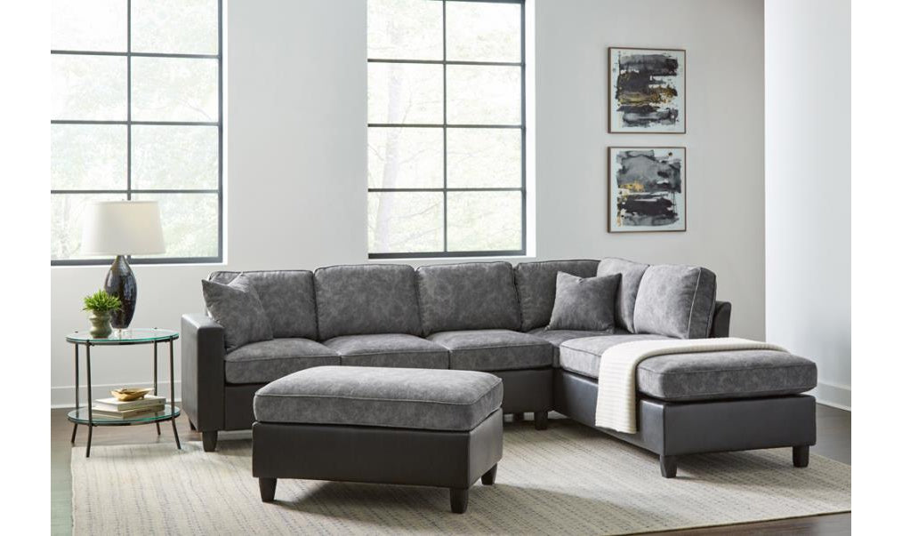 Vinny Sectional-Sectional Sofas-Jennifer Furniture