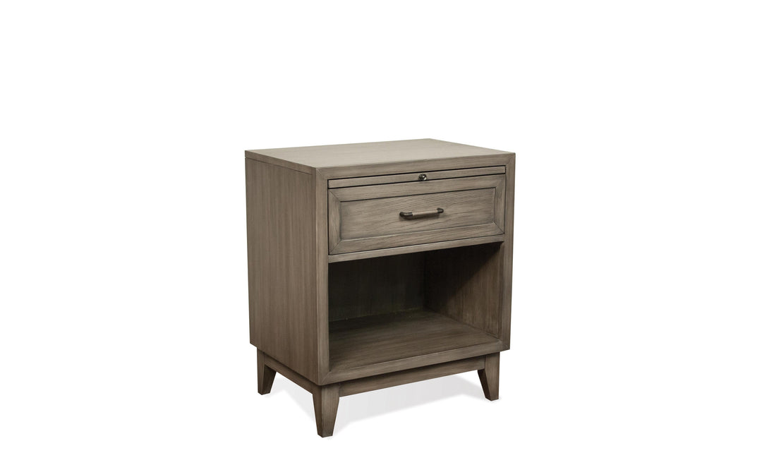 Vogue 1-drawer Nightstand 1-Nightstands-Jennifer Furniture