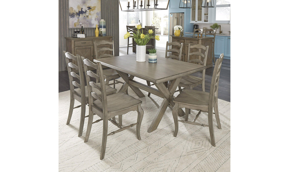 Walker 7 Piece Dining Set by homestyles-Dining Sets-Jennifer Furniture