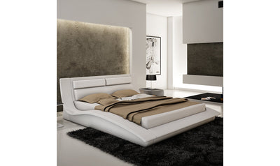 Wave Queen Size Bed-Beds-Jennifer Furniture
