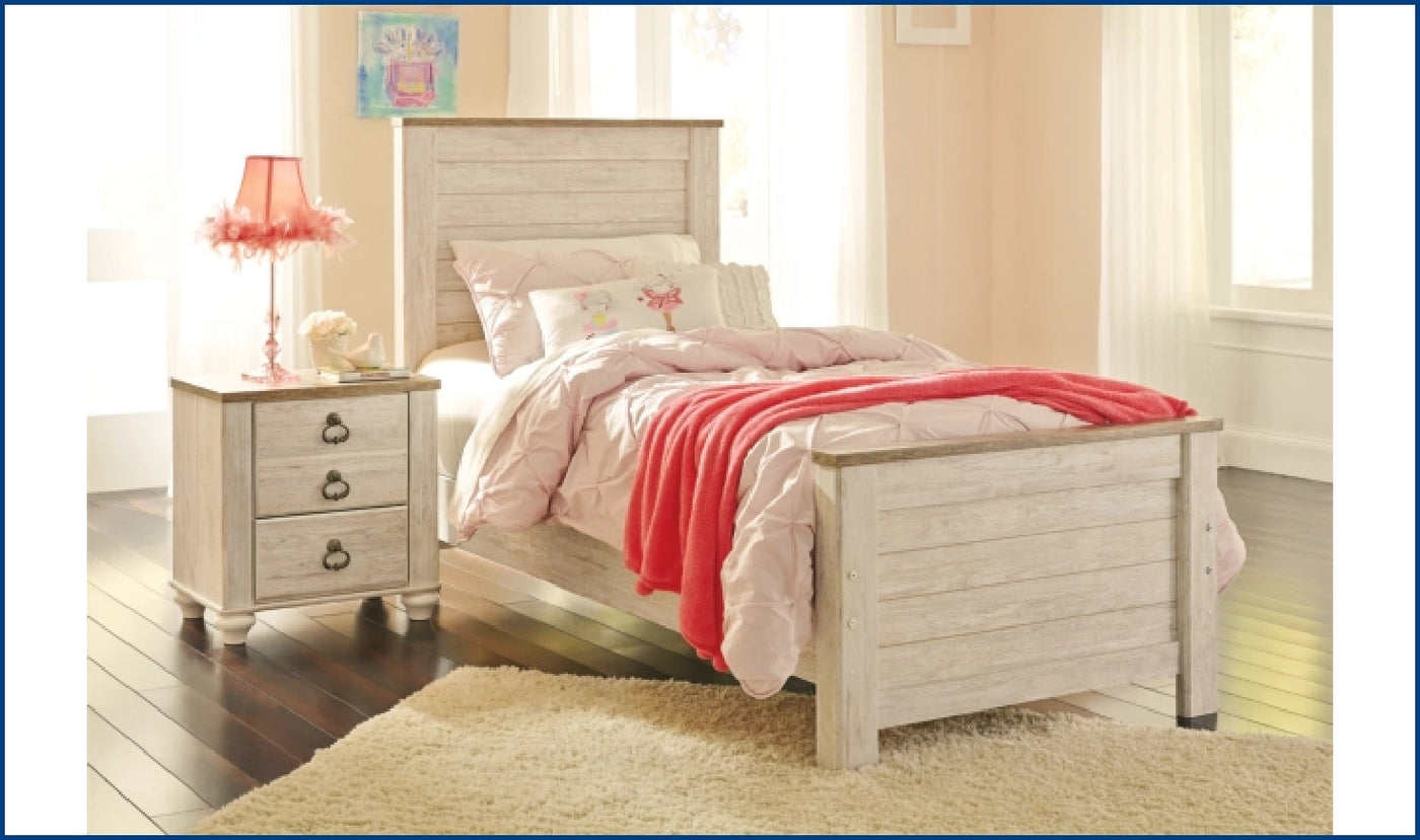 Willowton Bed-Beds-Jennifer Furniture