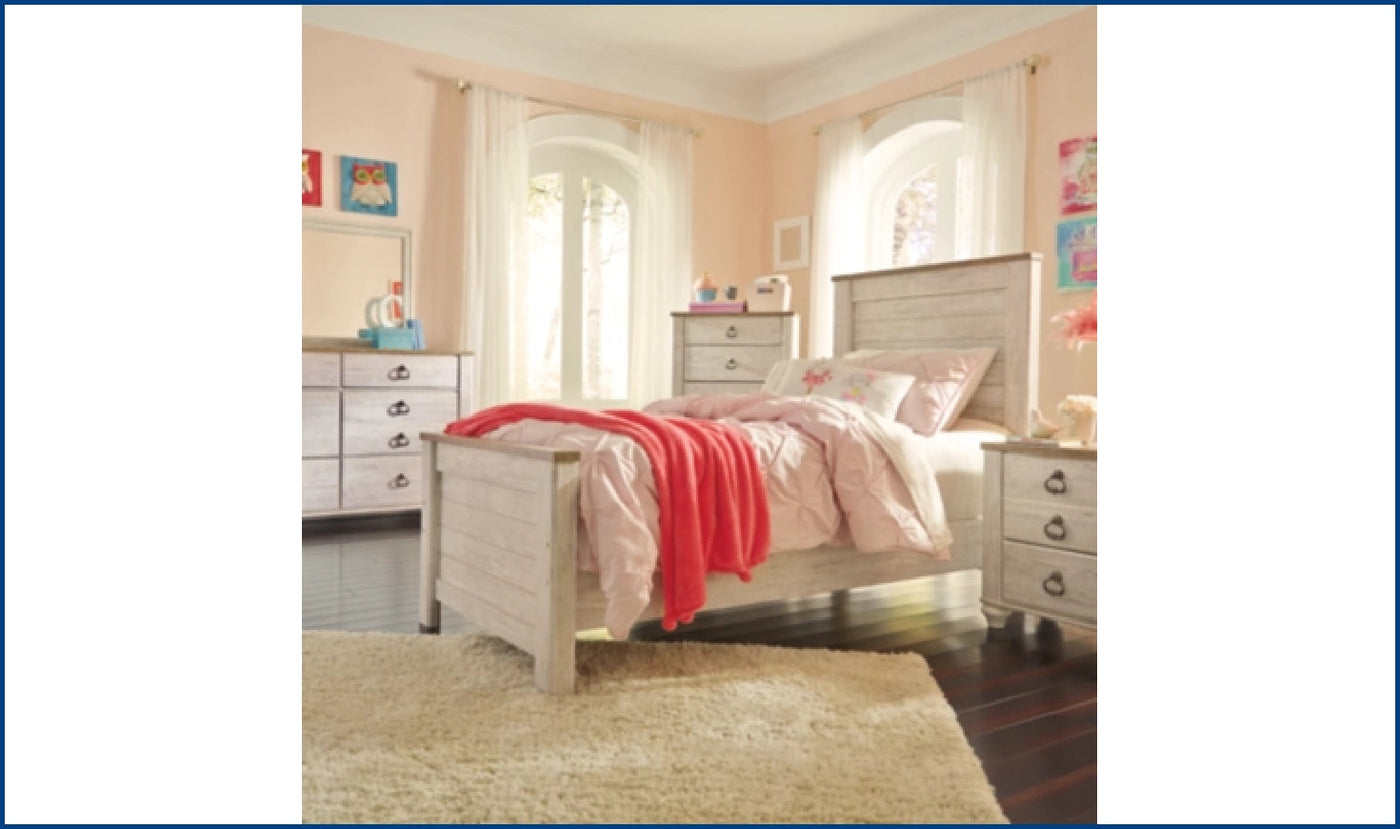 Willowton Bed-Beds-Jennifer Furniture