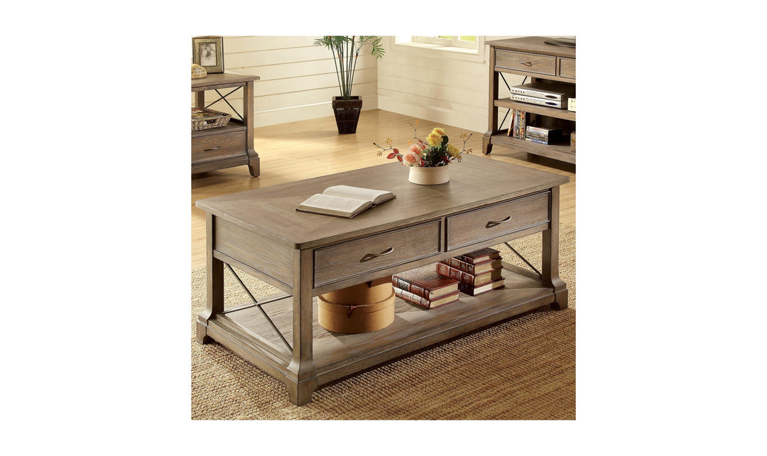 Windhaven Rect Cocktail Table-Coffee Tables-Jennifer Furniture
