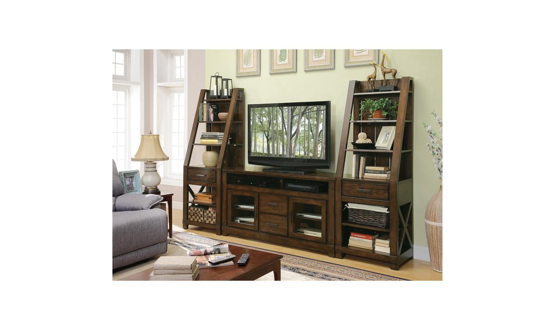 Windridge Tv Console-glass Door-Tv Units-Jennifer Furniture