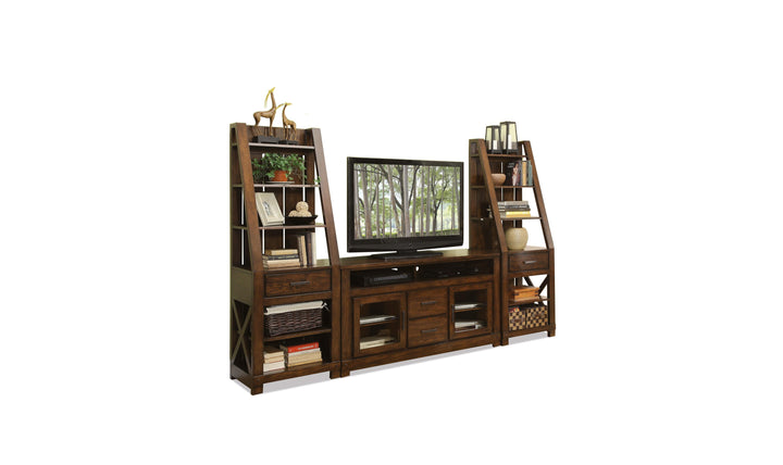 Windridge Tv Console-glass Door-Tv Units-Jennifer Furniture