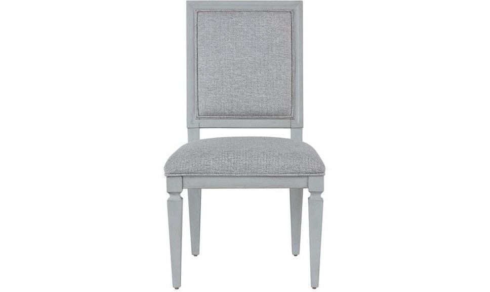 Woven Accent Side Chair - GREY-Accent Chairs-Jennifer Furniture
