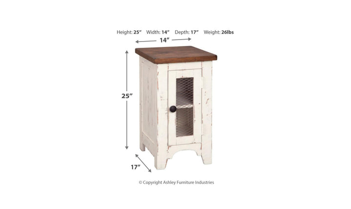 Wystfield Chair Side End Table-End Tables-Jennifer Furniture