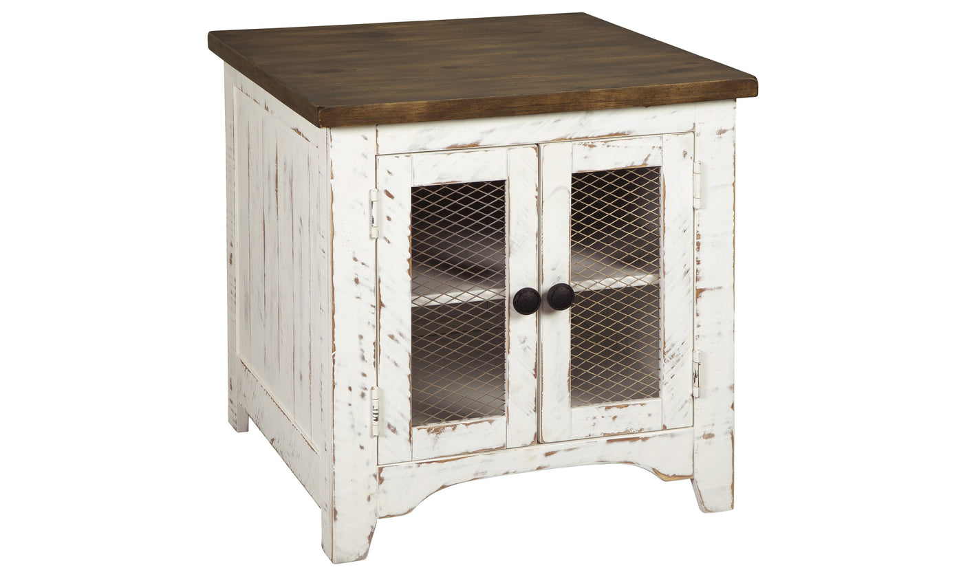 Wystfield Rectangular End Table-End Tables-Jennifer Furniture