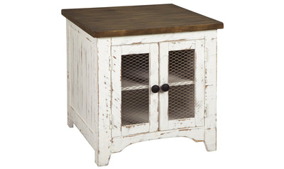 Wystfield Rectangular End Table-End Tables-Jennifer Furniture